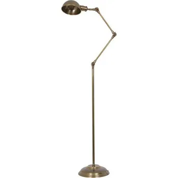 Stojací lampa Dekorativní stojací lampa do obývacího pokoje MANSON Barva: mosaz antiq