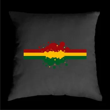 Dekorativní polštářek TEKNOSHOP Rasta Bubble dnb polštářek s potiskem zelený