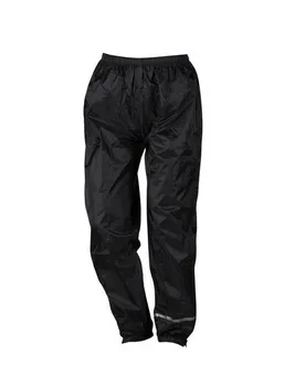 Moto kalhoty NERVE Easy nepromokavé kalhotové návleky černé XL