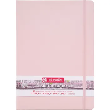 Talens Art Creation Sketchbook Art Creation v pevné vazbě Pastel Pink Velikost skicáku (cm): 21 x 29,7 (A4)