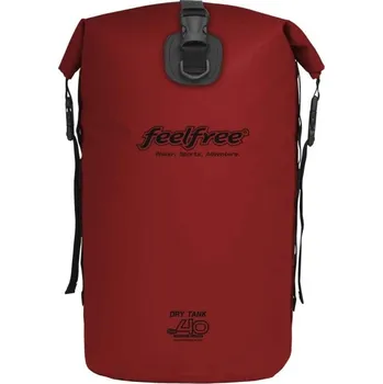 Sportovní batoh Batoh voděodolný DRY TANK (40L), FeelFree Červená