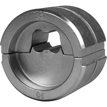 Kleště 216123 Raznice lisovací pro dutinky a zpevněné vodiče 240 mm2, tvar vlny, Haupa