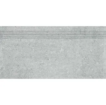 Obklad Cemento, DCPSE661, schodovka, 30 x 60 cm, šedá