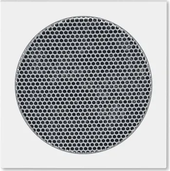 5016H-A00075 03 Kryt pro reproduktor, s kulatou mřížkou, bílá, ABB Levit