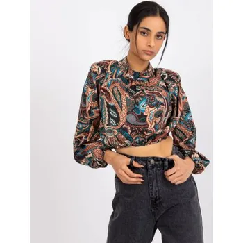 Dámská halenka Dámská halenka s potiskem MIA černá