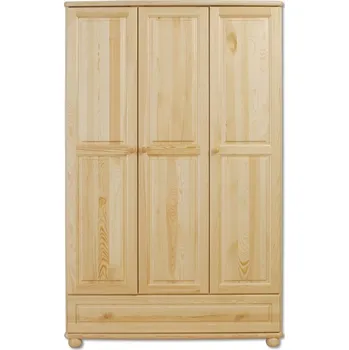 Šatní skříň ImportWorld Šatní skříň Jeremy masiv v190 x š120 x h60 cm (Barva dřeva: Dub)