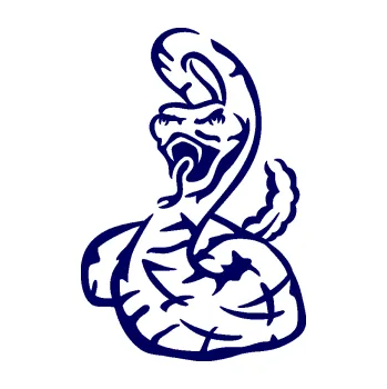 Samolepící dekorace SAMOLEPKA Had 002 levá chřestýš (23 - tmavě modrá) NA AUTO, NÁLEPKA, FÓLIE, POLEP, TUNING, VLASTNÍ TEXT, TISK, AUTOSAMOLEPKY.cz, POLEPY, OBRÁZEK, LOGO, SAMOLEPKY