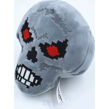 plyšák Minecraft plyšák Skull Gray 15 cm - SKLADEM