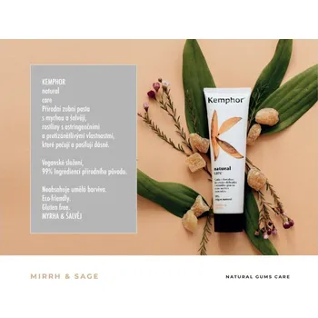 Dentální hygiena Kemphor NATURAL CARE 75 ML