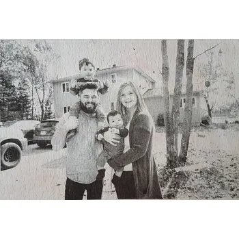 Výtvárné potřeby IDARY Fotografie do dřeva Velikost: A4