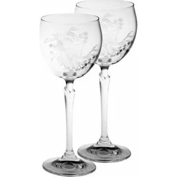 Sklenice Broušené sklo 03.sada 6x sklenička na víno (240ml)