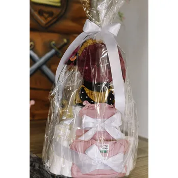 plenkový dort plenkový dort - holčička