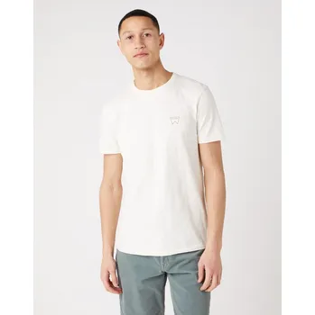 Pánská móda Tričko Wrangler VEG TEE PAPYRUS Velikost: M