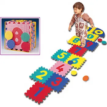 podložka na cvičení Hrací podložka skákací panák SPARTAN 30 x 30 cm - sada 16 ks