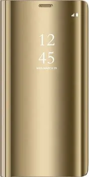 Pouzdro na mobilní telefon Clear View pro Samsung Galaxy A33 5G zlaté