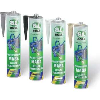 Tmel BOLL polyuretanová lepící a těsnící hmota 310 ml bílý 0070031