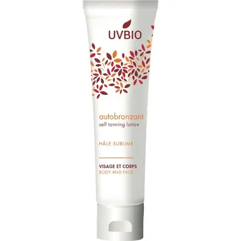 Samoopalovací přípravek UVBIO BIO samoopalovací krém 100 ml