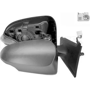 Auto zrcátko Vnější zpětné zrcátko VAN WEZEL 5437816
