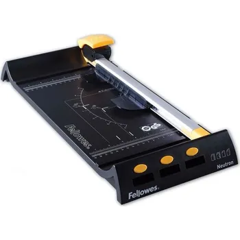 Kancelářská technika FELLOWES řezačka Neutron/ formát A4/ délka řezu 320 mm/ 10 listů 80g papíru/ plastová základna