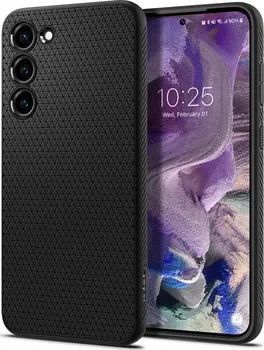 Pouzdro na mobilní telefon Spigen Liquid Air pro Samsung Galaxy S23 Matte Black