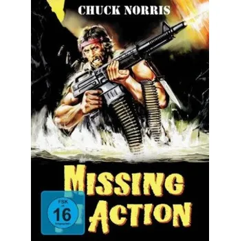 Blu-ray film Missing in Action, 2 Blu-ray (Mediabook Cover A) – Joseph Zito,Chuck Norris,Emmet Walsh M.,David Tress (DE)