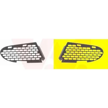 Nárazník Větrací mřížka, nárazník VAN WEZEL 3030591