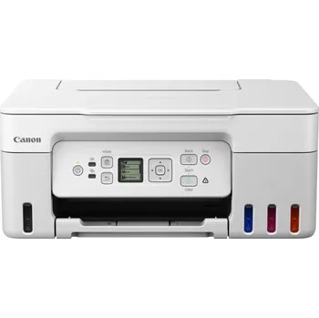 Tiskárna Canon PIXMA Tiskárna bílá G3470 WHITE (doplnitelné zásobníky inkoustu) - MF (tisk,kopírka,sken), USB, Wi-Fi - A4/11min.