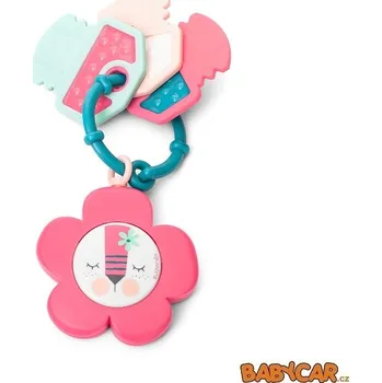 SUAVINÉX kousátko hudební klíče Růžová