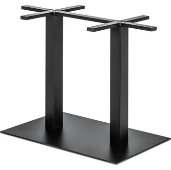 Stolová podnož In-Design Centrální stolová noha hranatá Flyn černá Výška nohy (mm): 730