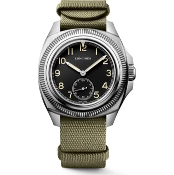 Hodinky Longines Heritage Pilot Majetek L2.838.4.53.8 + záruka 5 let