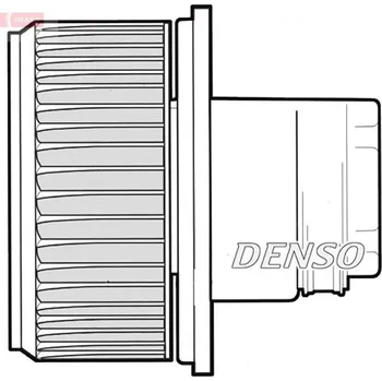 Ventilátor topení a klimatizace vnitřní ventilátor DENSO DEA09023