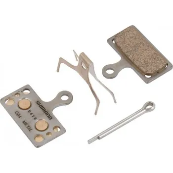 Brzda na kolo Brzdové destičky Shimano G04S Metalické