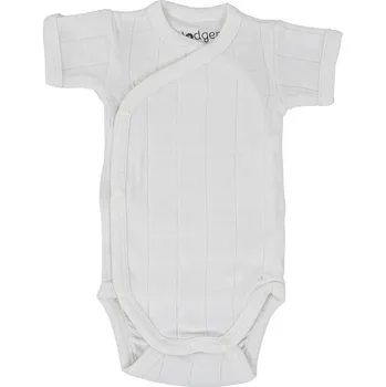 Kojenecký body LODGER body ROMPER SHORT SLEEVES TRIBE Cloud Dancer vel. 80