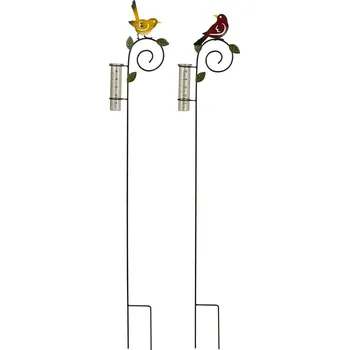 Zahradní dekorace Zahradní zápich "PTÁČEK" kov 116cm/2dr.