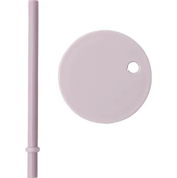 Design Letters, Víčko s brčkem na hrníčky Kids Personal levandulové - Formadore