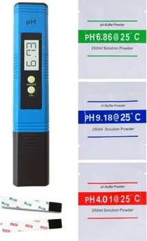 Diagnostický test Naturgreen Digitální pH metr 3 ks