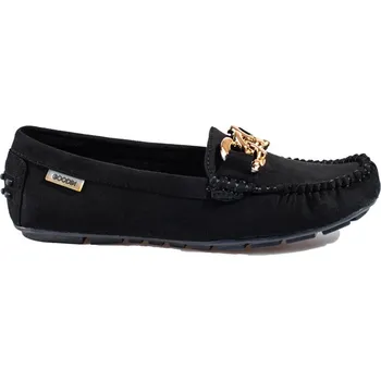 Dámské mokasíny Klasické dámské černé mokasíny GD-FL671B Velikost: 37