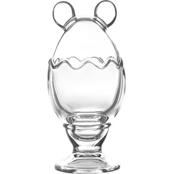 Clayre & Eef Mouse 6GL4233 miska na bonbóny 8 x 17 cm transparentní