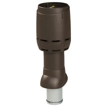 Vilpe Vilpe 125P/IS/500 FLOW Odvětrávací potrubí hnědá