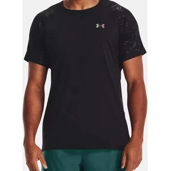 Tričko Under Armour UA Rush Emboss SS-BLK 001 S