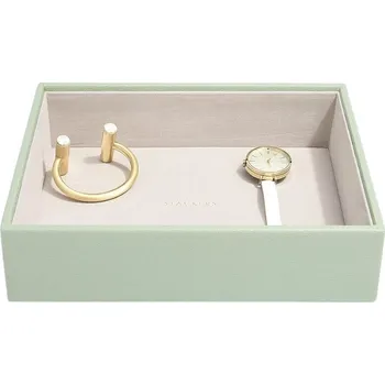 Šperkovnice Stackers, Krabička na šperky Stackers open classic šalvějově zelená - Formadore