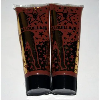 Karnevalový doplněk Make-up - 20 ml. Barva: hnědá