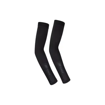 Cyklistické návleky Force návleky na ruce Breeze pletené černá, vel. M-L