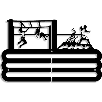 věšák na medaile FUBO Fitness Věšáky na medaile OCR - kovové Velikost: S