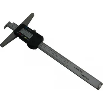 Posuvné měřítko Digitální hloubkoměr se šroubovaným nosem Kmitex 200 mm
