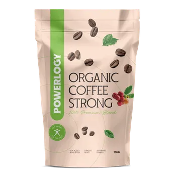 Káva Powerlogy Organic Coffee Strong 250 g