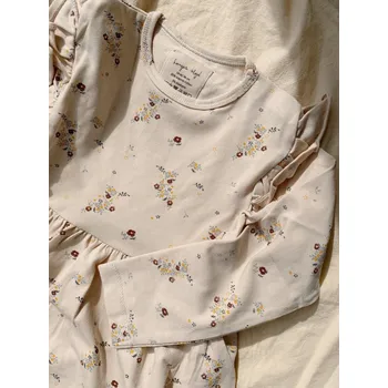 Dívčí šaty Konges Slojd Konges Sløjd Bavlněné šaty Nostalgie Blush Velikost: 9 měsíců Konges Sløjd HYGSOFT DRESS