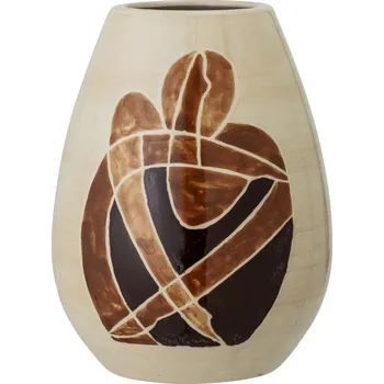 Váza BLOOMINGVILLE Kameninová váza JONA hnědá 82051084