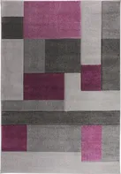 Flair Rugs Hand Carved Cosmos fialový/šedý 120 x 170 cm
