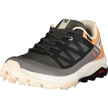 Dámská fitness obuv Dámské boty SALOMON OUTRISE GORE-TEX L47219100 MAGNET/BLACK/CORAL GOLD EU 38 (UK 5)